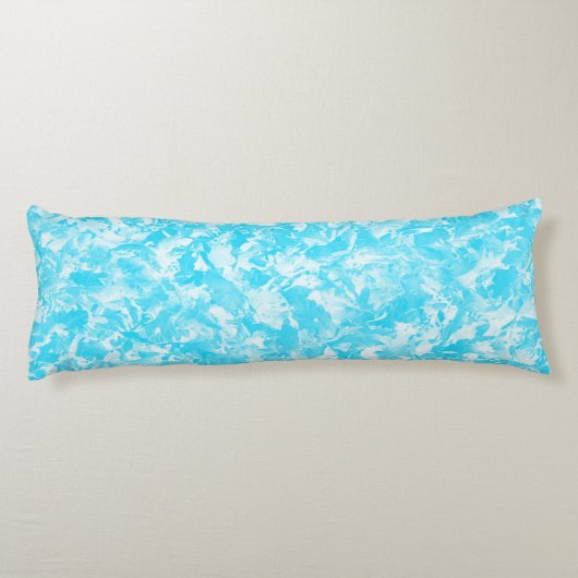 アイスブルー葉 ボディピロー (裏面)