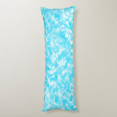 アイスブルー葉 ボディピロー (裏面 (縦))