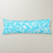 アイスブルー葉 ボディピロー (正面)