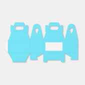 アイスブルー ギャブル フェイバーボックス (折り畳みなし)