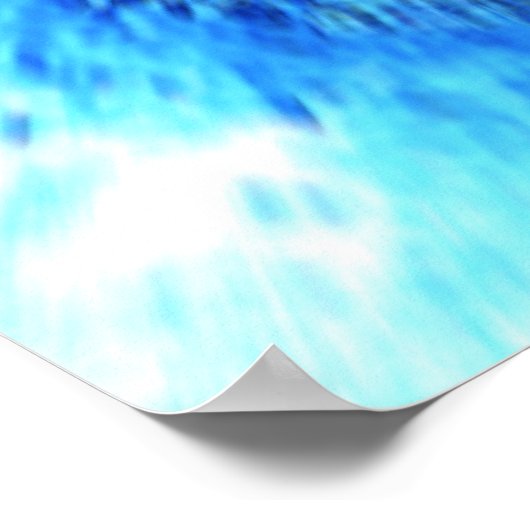 アイスブルー ポスター (角)