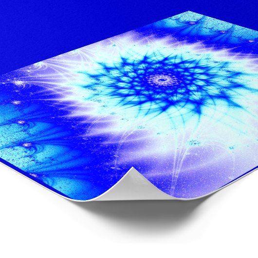 アイスブルー ポスター (角)