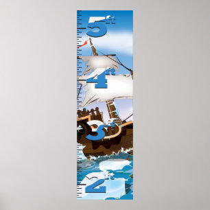 アイスブレーカー船の成長図 ポスター