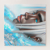 アイスプリンスメラニンブラックボーイ魔法ブルウィンターブロ ジグソーパズル (横)