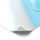 アイスプリンスメラニンブラックボーイ魔法ブルウィンターブロ ポスター (角)