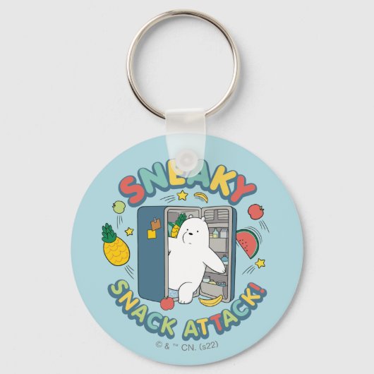 アイスベア – スナック攻撃! キーホルダー (正面)