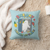 アイスベア – スナック攻撃！ クッション (ブランケット)