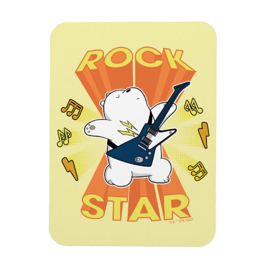 アイスベア – ロックスター マグネット (縦)