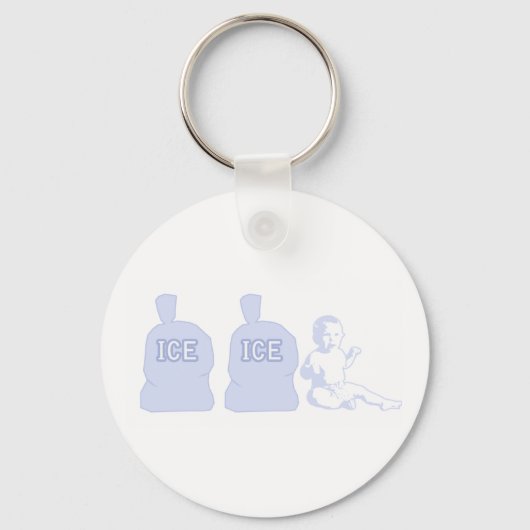 アイスベビーキーチェーン キーホルダー (正面)