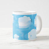アイスベルグ ジャンボコーヒーマグカップ (正面右)