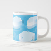 アイスベルグ ジャンボコーヒーマグカップ (右)