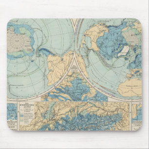 アイスベルブリトゥン·アトラス地図 マウスパッド
