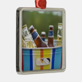 アイスペールのビールのボトル メタルオーナメント (右)