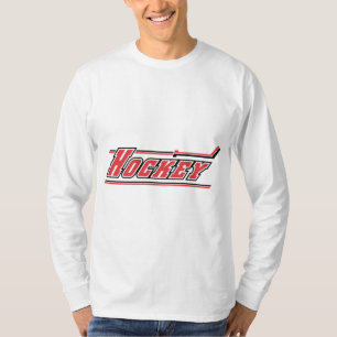 アイスホッケーの冬季スポーツのギフト Tシャツ