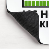 アイスホッケーの技術を取付けること マウスパッド (コーナー)