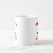 アイスホッケーの方がずっとかっこいい コーヒーマグカップ (中央)
