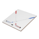 アイスホッケーの棒およびパック タイル (側面)