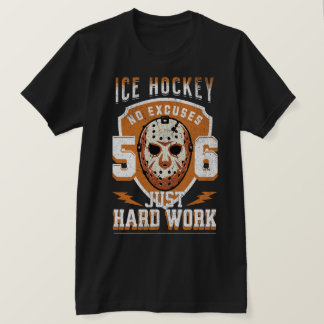 アイスホッケーはただのハードワーク 諦めない姿勢 メルチャン Tシャツ