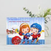 アイスホッケーは招待状を加えます 招待状 (スタンド正面)