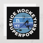 アイスホッケーは私の超大国 (正面/裏面)