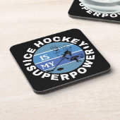 アイスホッケーは私の超大国 コースター (左側)