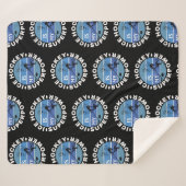 アイスホッケーは私の超大国 シェルパブランケット (正面(横))