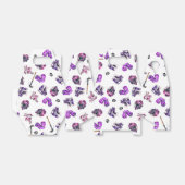 アイスホッケーアイススケートで滑るガールズピンクパープル誕生日 フェイバーボックス (折り畳みなし)