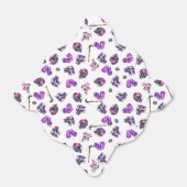 アイスホッケーアイススケートで滑るガールズピンクパープル誕生日 フェイバーボックス (折り畳みなし)