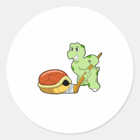 アイスホッケーアイスホッケースティック ラウンドシール (正面)