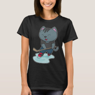 アイスホッケーアイスホッケースティック Tシャツ