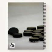 アイスホッケーカレッジルールドスクールノート ノートブック (裏面)