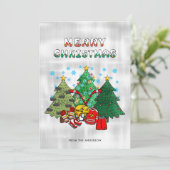 アイスホッケークリスマスツリー シーズンカード (スタンド正面)