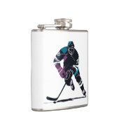 アイスホッケーゲームスポーツチャレンジシルエットスタイル フラスク (右)