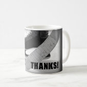 アイスホッケーコーチありがとうギフトマグ コーヒーマグカップ (正面右)