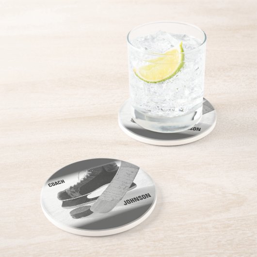 アイスホッケーコーチ コースター (側面)