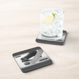 アイスホッケーコーチ コースター