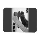 アイスホッケーコーチ マグネット (横)