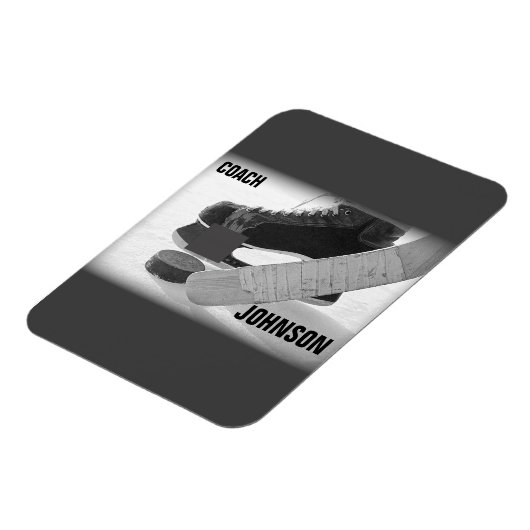 アイスホッケーコーチ マグネット (左側)