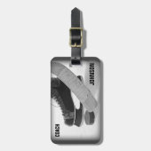 アイスホッケーコーチ ラゲッジタグ (正面縦)