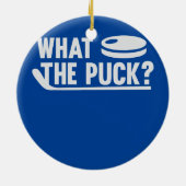 アイスホッケーゴアリーのジャージーカナダのホッケーージャージー セラミックオーナメント (裏面)