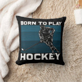 アイスホッケーゴアリーギフト生まれアイディアへ遊の クッション (ブランケット)