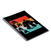 アイスホッケーゴアリーホッケープレーヤー ノートブック (右側)