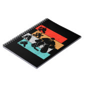 アイスホッケーゴアリーホッケープレーヤー ノートブック (左側)