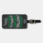 アイスホッケーゴアリーラゲッジタグテンプレート ラゲッジタグ (正面横)