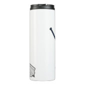 アイスホッケーゴアリー熱パーソナライズされたタンブラー タンブラー (裏面)