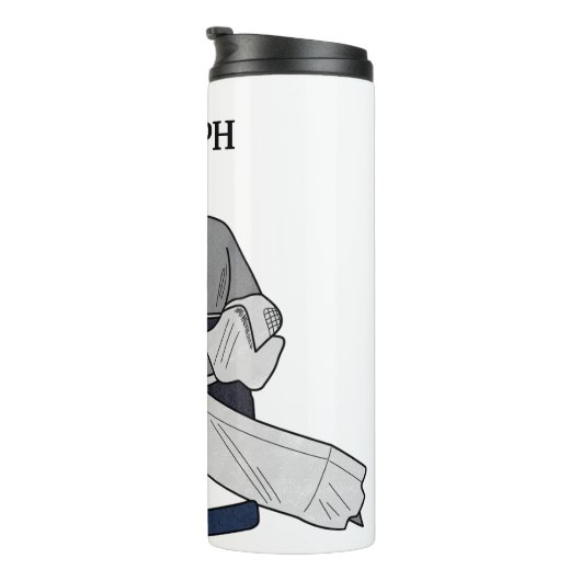 アイスホッケーゴアリー熱パーソナライズされたタンブラー タンブラー (回転右)