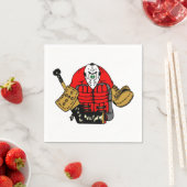 アイスホッケーゴアリー誕生日パーティー スタンダードカクテルナプキン (インサイチュ)