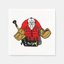 アイスホッケーゴアリー誕生日パーティー スタンダードカクテルナプキン