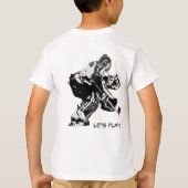 アイスホッケーゴアリー – Winter Sports Tシャツ (裏面)