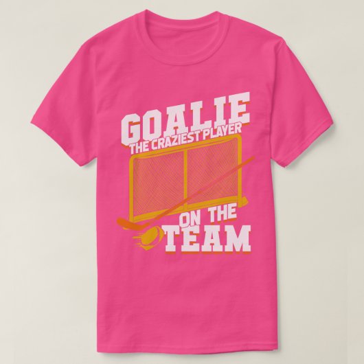 アイスホッケーゴアリーNetminder Goaltenderギフト Tシャツ (デザイン正面)